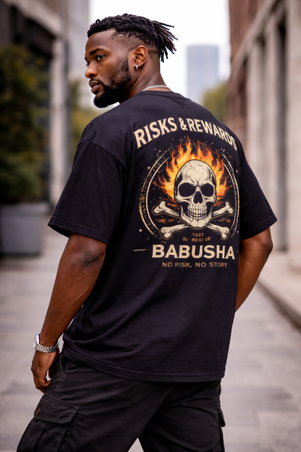 Babusha Risk & Reward Oversized Tee