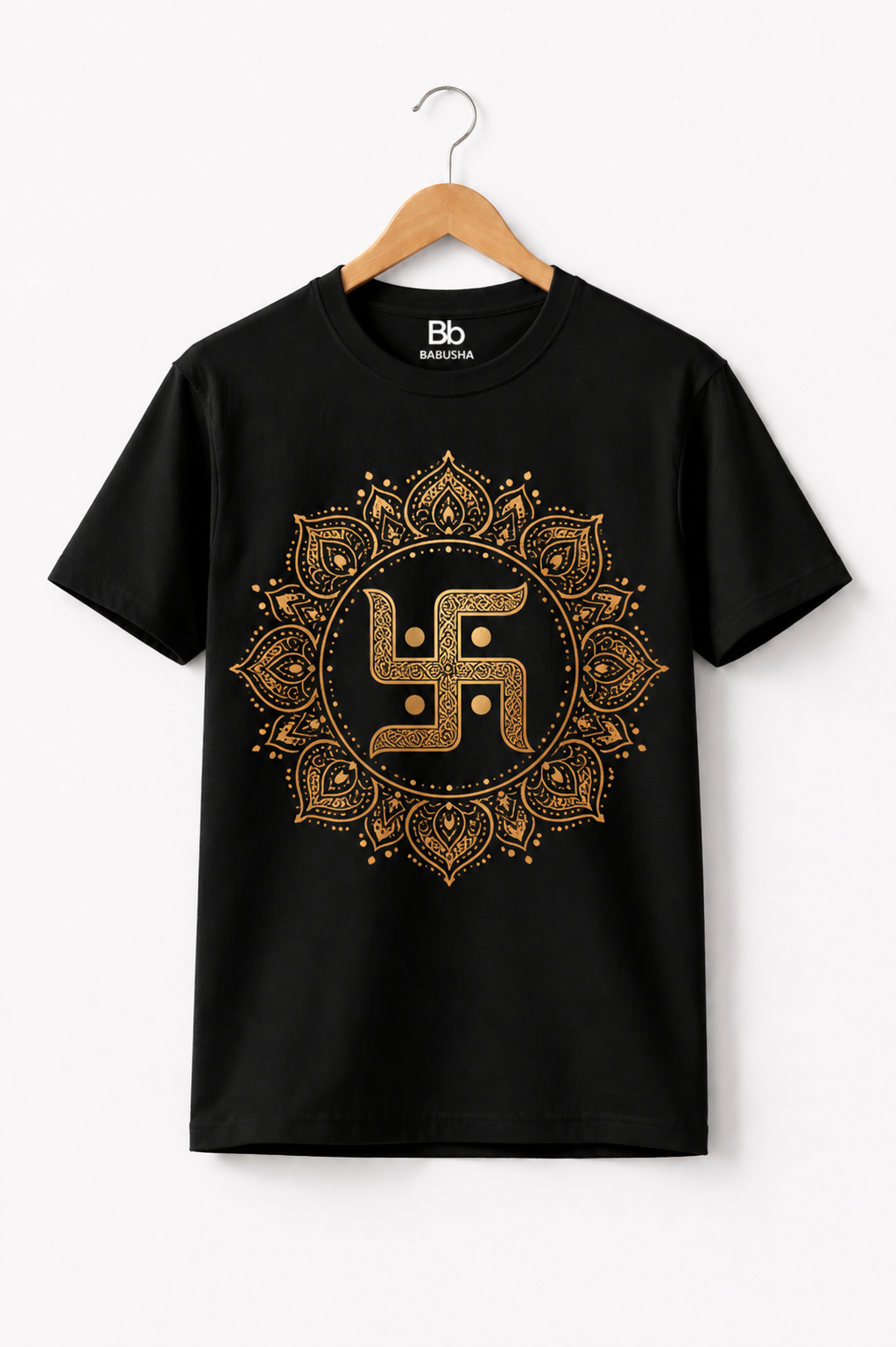 Babusha Sacred Mandala Swastik Tee