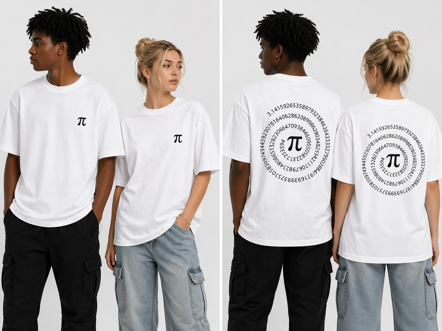 Babusha Premium "Pi" Oversized Tee