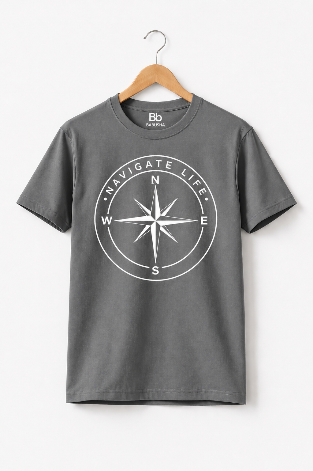 Babusha Navigate Life Compass Tee