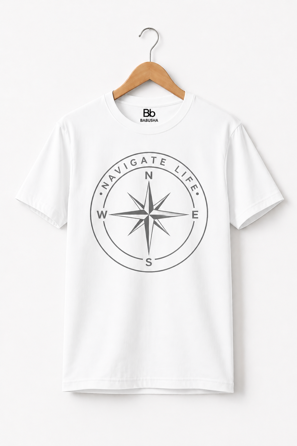 Babusha Navigate Life Compass Tee