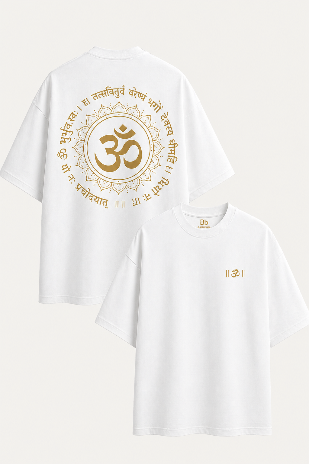 Babusha Gayatri Mantra Oversized Tee