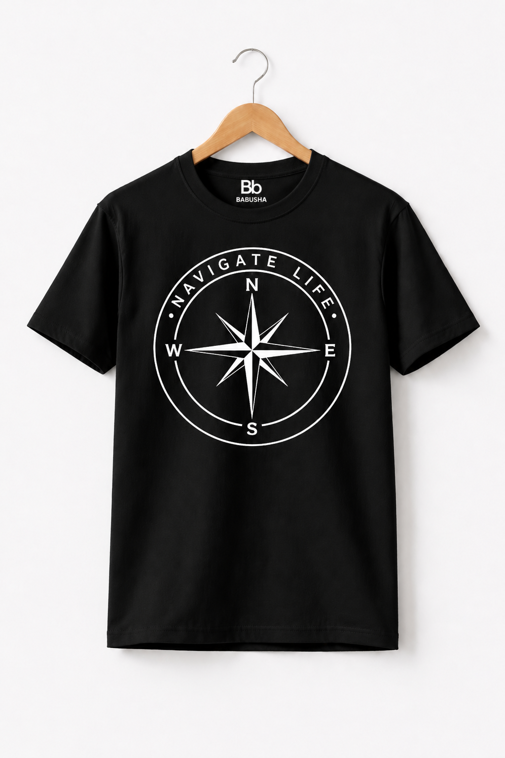 Babusha Navigate Life Compass Tee