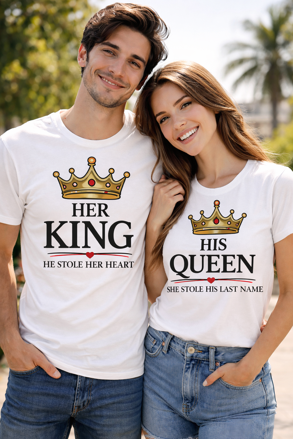 Babusha Couple King- Queen- tees