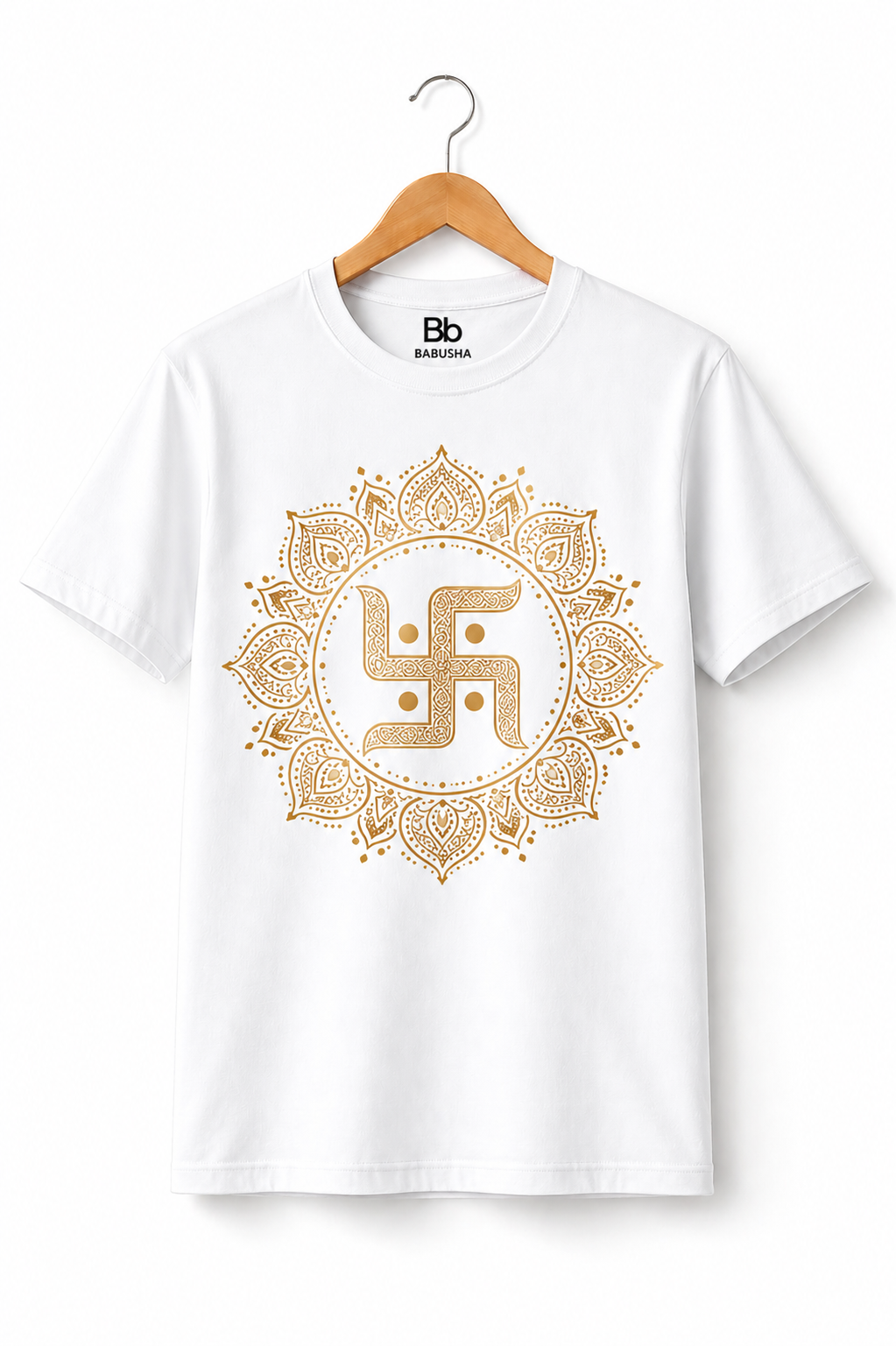 Babusha Sacred Mandala Swastik Tee